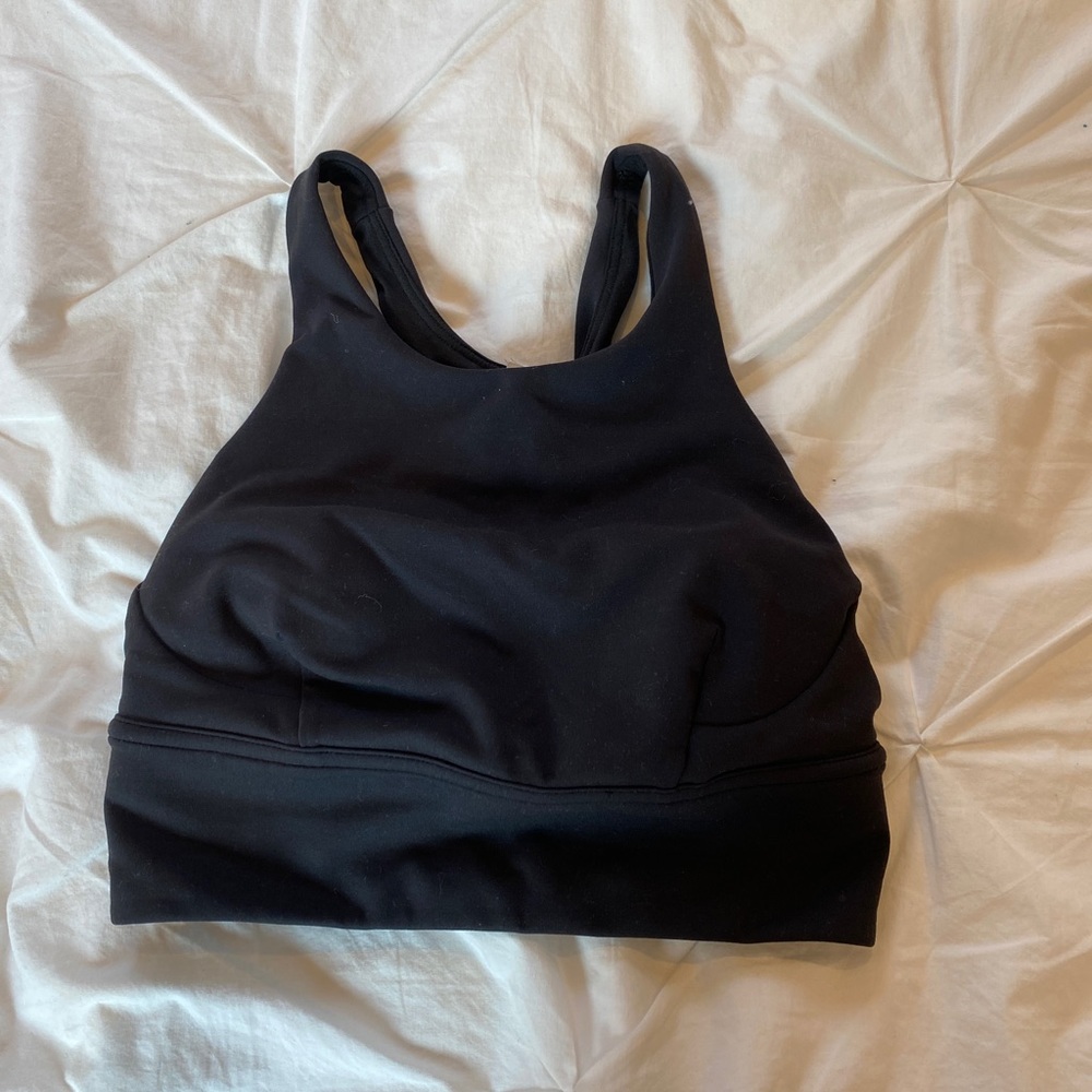 Lululemon black sports bra
